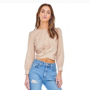 NWT ASTR The Label Sinead Crop Top